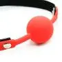 Ball Gag Silicone Red Gag Ball Gag Silicone Red Gag