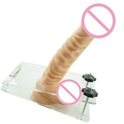 OUYAWEI Adult Penis Restraint Fetish Men Cock Ball Crusher Dick Clamp Scrotum Press Torture Device Male Chastity Sex Toys Testicle Squeeze Penis Ring Transparent