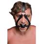 Strict Leather Head Harness with Inch Ball Gag Strict Leather Head Harness with Inch Ball Gag