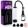 LIVE4COOL Manual Penis Vacuum Air Pump Strengthen Enlarger Booster Extender Setting Device for Men Power Up Massage Care with Masturbation Cup LIVE4COOL Manual Penis Vacuum Air Pump Strengthen Enlarger Booster Extender Setting Device for Men Power Up Massage Care with Masturbation Cup