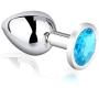 FeiGu 3 Pieces 1 Set Steel Jewel Butt Play Plug Sex Toys for Adults