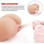 Male Masturbator Sex Doll for Men Pocket Pussy Ass Adult Toy - 3D Realistic Butt Male Stroke Toy with Lifelike Vagina & Tight Anal Silicone TPE Love Dolls for Men Masturbation Party Gift