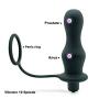 Unique Design Silicone PróštAtē Massage 8 Speeds Mute Sēx AǹAl VíbrAtór Adǖlt Sēx Tóys for Man Bǖtt Plug MAštǖrbAtór Erótíc Toys Amal Bead for Beginner