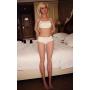 KingMansion 155 cm C-Cup Breast TPE Sex Love Doll Lifelike Sexy Real Love Toy - Sherry, Tan, 5ft