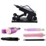 AUXFUN Automatic Sex Machine for Women,Female Masturbation Thrusting Pumping Gun Vagina Masturbator Cup for Men with 5 Attachments, Size 17