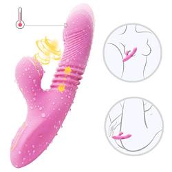 Thrusting Licking Tongue Vibrate Clit Toy Oral Tongue Simulator, Rechargeable G Spotter Vibrant Multi Speed Clitorial Sucking Toy for Woment-Shirt