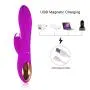 Portable Wireless Handheld Massager-Powerful Dual Motor-12 Vibration Frequency Modes - Arbitrary Bending-Waterproof-USB Magnet Charging-Strongly Recommended for Healthy Sports Equipment
