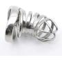 GKWJD-Chástí-ty Belt Cock Lock Chāštítÿ löc-k,Stainless Steel Mens Protection Device Lock - CKQNQE (Size : 40mm)