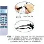 E Stim Electro Accessories Products for TENS Unit Conductive Silicone Rubber Tube Loops Ring with Beads