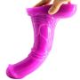 Lfcmf 9.96 Inch Massage Wand with Big Head & Balls, (9.96" Long,2.08" Wide) (Color : Purple)