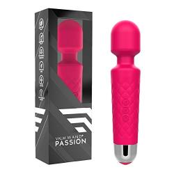 Passion Wireless Therapeutic Massager Waterproof Wand (Pink)