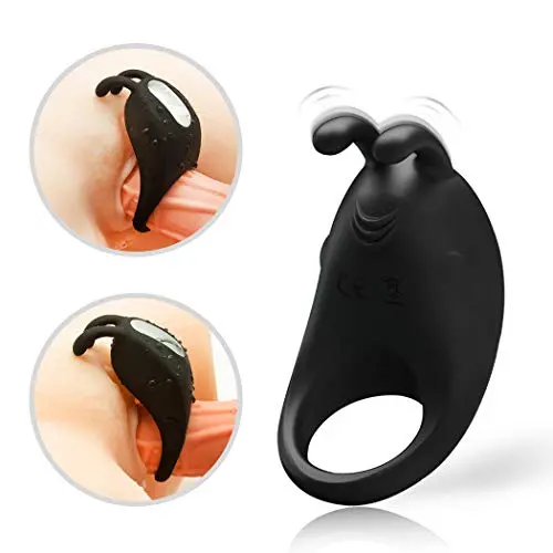 Black G-Spot Pēnisrings Stimulation Toys Sex Products, Sleeve Pēnisring Vibration Sex Delay 7 Speed for Men Vibbrantor Pēnis Black G-Spot Pēnisrings Stimulation Toys Sex Products, Sleeve Pēnisring Vibration Sex Delay 7 Speed for Men Vibbrantor Pēnis