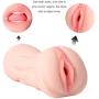 2 in 1 Real Girl Vaginá Pussycat Male Adults Toys Deluxe Cup