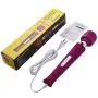 iLuxjoy FDA Approved Handheld Wand Massager, Deep Tissue Massager 10-Speed Vibrations Relieves Muscle Tension Body Aches Pains Sports Recovery(Purple)