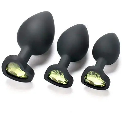 LJJOZ Sex Adult Toys Pleasure 3PcsSize Anal Kit de formateur 3 Butt Pl Pour débutant Starter Set 100% Grade Silicone LJJOZ Sex Adult Toys Pleasure 3PcsSize Anal Kit de formateur 3 Butt Pl Pour débutant Starter Set 100% Grade Silicone