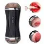 Toys Electric P`ü??ýs for Men Adullt Toys Realistic Feel Tight?Hands Free Doulbe USB Rechargeable