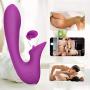 Adorime G-Spot Vibrator with Tongue Stimulator, Adjustable 3 Speeds Clitoris Massager & 9 Vibration Patterns Dildo Vibrator Dual Stimulation Rechargeable Waterproof Sex Toy for Women Adorime G-Spot Vibrator with Tongue Stimulator, Adjustable 3 Speeds Clitoris Massager & 9 Vibration Patterns Dildo Vibrator Dual Stimulation Rechargeable Waterproof Sex Toy for Women