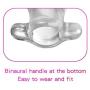 Kixnor Medical Silicone - The Stretch - Hollow Butt - Plug - Clear