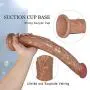 JDesto-Soft and Healthy Massager 12-inch Realistic Female Massager DEPUR (Color: Flesh)