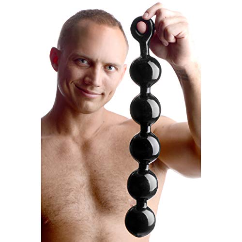 Master Series Black Baller Anal Beads Master Series Black Baller Anal Beads