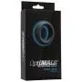 Doc Johnson OptiMALE - Tapered C-Ring - Stretchy Silicone - 35mm Unstretched Inner Diameter - Rounded Edges - Wont Dig Into Skin - Slate