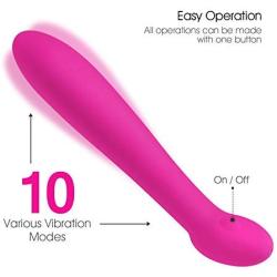 Personal Power Massager for Relaxation,10 Modes,Rosy