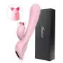 G Spot Rabbit Vibrator with Fox Mouth for Clitoris Stimulation,Treediride Waterproof Dildo Vibrator Clit Stimulator with 9 * 9 Vibration Modes Quiet Dual Motor Sex Toy for Women Couple (Pink) G Spot Rabbit Vibrator with Fox Mouth for Clitoris Stimulation,Treediride Waterproof Dildo Vibrator Clit Stimulator with 9 * 9 Vibration Modes Quiet Dual Motor Sex Toy for Women Couple (Pink)