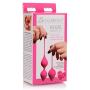 Savvy Dr. Fulbright Silicone Kegel Exercise Kit With Instruction Guide, Pink, 3.4 ounces