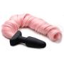 Pink Pony Tail Anal Plug