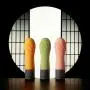 iroha Zen MATCHA Soft Silicone Women Vibrator, Intimate Waterproof Personal Dildo Massager, Clitoral Stimulator Battery Powered Multi Speed Vibration Wand, HMZ-01 Green iroha Zen MATCHA Soft Silicone Women Vibrator, Intimate Waterproof Personal Dildo Massager, Clitoral Stimulator Battery Powered Multi Speed Vibration Wand, HMZ-01 Green