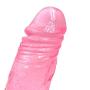Huge Thick Body-Safe Ergonomic Design Stick for Women Color PVC Material(Pink)
