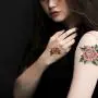 CARGEN Cool Classic Temporary Tattoo Traditional Temporary Tattoo Old School Stickers Waterproof Vintage Sticker CARGEN Cool Classic Temporary Tattoo Traditional Temporary Tattoo Old School Stickers Waterproof Vintage Sticker