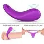 Luckly77 Male Purple Pennis Rings for Erection Enhancer Vibration Ring Male Penis Delay Ring Jeans Sunglass