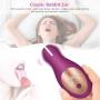 UTIMI Clitoral Vibrator Silicone Clitoris Stimulator Extremely Powerful Motors Rechargeable Massager with 10 Modes Adult Sex Toys for Women