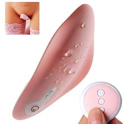 Perfect Size Wireless Remote Control Vibration Wearable Toys for Women Male Powerful Electric Stimulation Massage Neck, Shoulder, Back and Muscle Pain Waterproof Clǐt-Oral Sǜcker & Vibratio psbibra