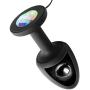 Master Series Paragon Gem Accented Vibrating Anal Plug with Internal Stimulation