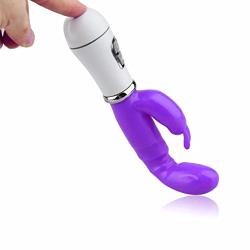 Gocheaper Sex Toys,G-spot Massage Sticks Waterproof Multispeed Rabbit Dildo Vibrator for Women (Purple)