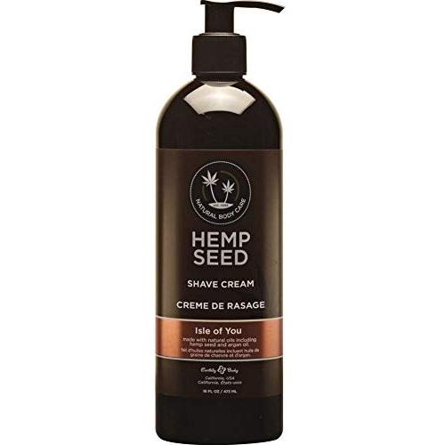Earthly Body Earthly Body Hssk252 Hemp Seed Shave Cream Isle of You Shave Cream 16oz