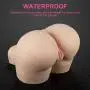 Y-NOT 3D Big Ass Masturbator Sex Toys Realistic Lifelike Sex Love Doll with Vagina and Anal Holes Pussy Anal Adult Toy for Male Flesh Color