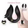 UTIMI Clitoral Vibrator G Spot Wearable Vibrators C Shape Stimulator Adult Sex Toys with Remote Control for Women and Couples UTIMI Clitoral Vibrator G Spot Wearable Vibrators C Shape Stimulator Adult Sex Toys with Remote Control for Women and Couples