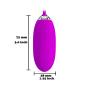 XISE Rechargeable Bullet Vibrator Wireless Remote Control Vibrating Love Egg Vibrators Adult Sex Toys Vibe for Women or Couples