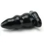 Doc Johnson Triple Ripple Butt Plug - Large - 5.6 in. Long and 2.3 in. Wide - Gradually Widens - Sturdy Flared Base - Anal Toy - Black Doc Johnson Triple Ripple Butt Plug - Large - 5.6 in. Long and 2.3 in. Wide - Gradually Widens - Sturdy Flared Base - Anal Toy - Black
