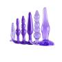 YiFeng 6PCS Anal Trainer Kit Butt Plugs Beginner Set Medical Silicone Prostate Massager (Purple) YiFeng 6PCS Anal Trainer Kit Butt Plugs Beginner Set Medical Silicone Prostate Massager (Purple)
