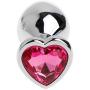 Stainless Steel Jewel Heart análê Bútt Plùg Adùllt Tõys for Women Men