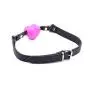 Eastern Delights Beginner Breathable Silicone Heart Open Locking Mouth Gags, Strapped Gags Ball Sex Toy Eastern Delights Beginner Breathable Silicone Heart Open Locking Mouth Gags, Strapped Gags Ball Sex Toy