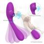 2019 Powerful Sucking Vibration Modes USB Rechargeable Handheld Multi-Speed Clǐtorals Suctǐon Toy, Powerful Clǐtorǐal Suckǐng for Women Waterproof G Spotter Toys,Purple