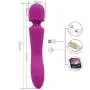 Upgraded Computer LED New Heating Vibrator-10 Speed USB Cabless Rechargeable Weaterproof Massager for Neck, Shoulder, Myofascial, Back, Leg, Waist (Modena)