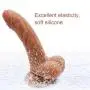 Risareyi Male 3D Realistic Body Insert Stick For Women 6 inch Huge Flesh Toy G-spot Stimulate Toy Self Pleasure