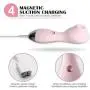 QWG Clitoral Sucking Vibrator, G Spot Clit Dildo Vibrators for Women with Suction & Vibration, Waterproof Clitoral G Spotter Nipple Stimulator Toys, Girls Best Friend [Pink]