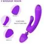 Family Fitness Muscle Rolling Massage Tool - Relieves Deep Tissue Muscle Soreness and Exercise Recovery (Purple)